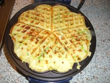 Kartoffel-Lauch-Waffeln nach Weight Watchers - Rezept - Bild Nr. 3