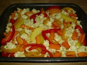 Gemüsepfanne - Rezept