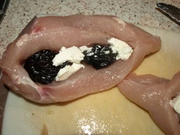 Hähnchenbrust gefüllt im Wintermäntelchen - Rezept - Bild Nr. 4