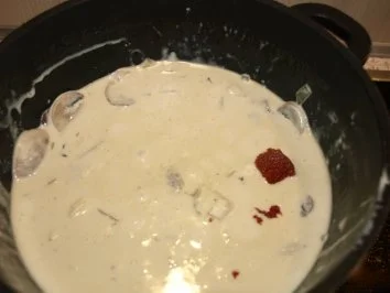 Champignon-Käsesoße - Rezept - Bild Nr. 3