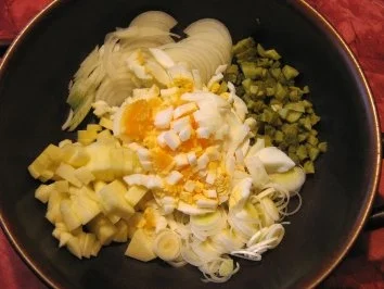 Rezept: Mein Heringssalat Bild Nr. 3 Mein Heringssalat - Rezept - Bild Nr. 3