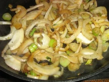 Schweinemedailions in Senf-Speckmantel mit Fenchelgemüse - Rezept - Bild Nr. 8