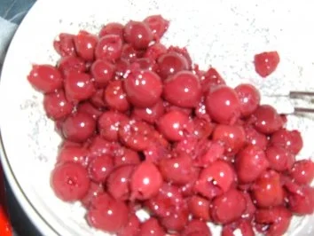 Kuchen : Blätterteig  - Mohn - Kirschen - Rezept - Bild Nr. 3