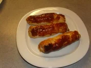 Pikante Kuchen: Blätterteig-Zigarren mit Feta aus Schafskäse - Rezept