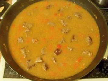 Kochen: Gulasch-Nudel-Pfanne - Rezept - Bild Nr. 4