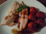 Forellenfilet mit karamellisierten Cherrytomaten - Rezept