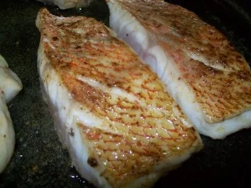 Rezept: Red Snapper auf Cajun-Spitzkohl Bild Nr. 7 Red Snapper auf Cajun-Spitzkohl - Rezept - Bild Nr. 7