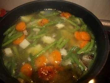 Grüne Bohnen Eintopf - Rezept - Bild Nr. 6