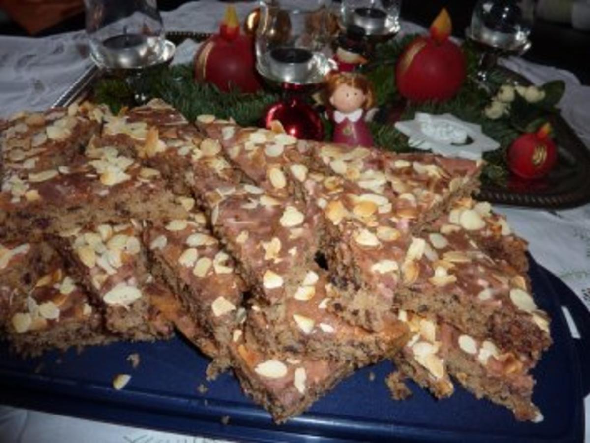 Weihnachten: Punschecken - Rezept