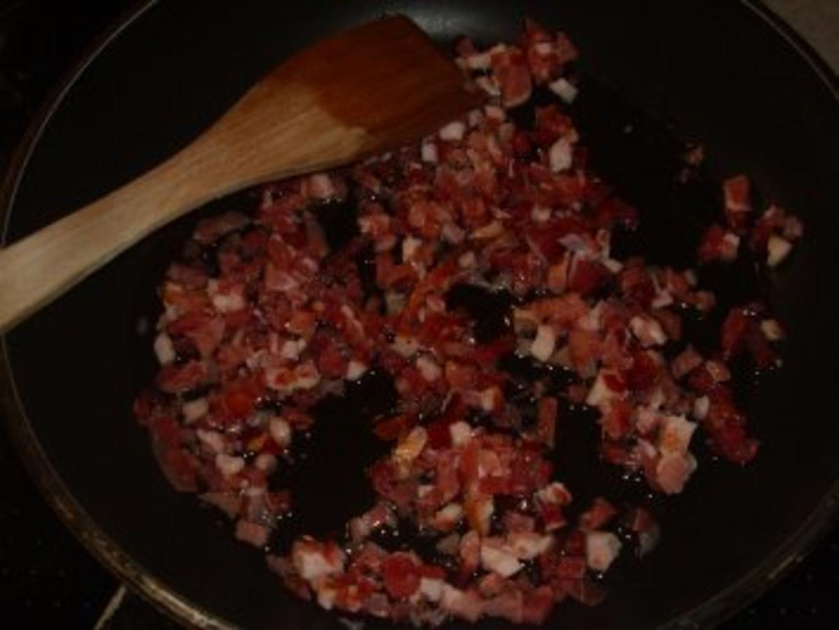 Fleischgerichte: Schaschlik- mit Paprika-Zwiebel-Reis und scharfer Tomatensosse - Rezept - Bild Nr. 6