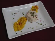 Kardamom-Kaffee-Creme mit Mango, Chili und Granatapfelkernen - Rezept