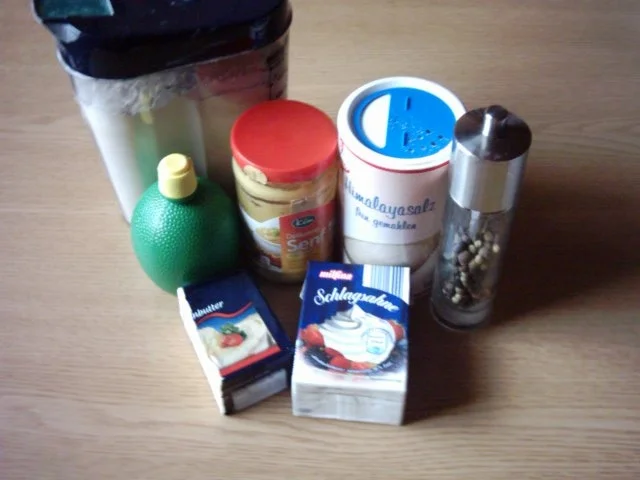 Senfsoße zu Fisch, gekochtem Fleisch oder Blumenkohl - Rezept - Bild Nr. 2