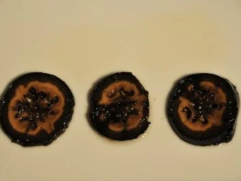 schwarze Nüsse - Rezept