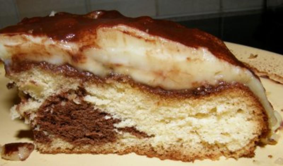 Bilder für Bananenkuchen mit Pudding - Rezept
