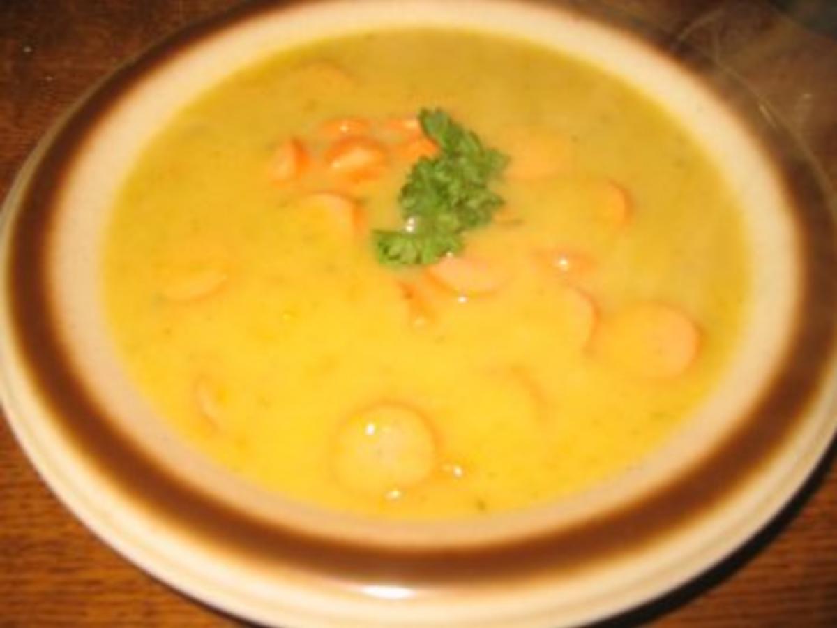 Suppe: Cremige Kartoffelsuppe - einfach - 44 kcal/100g