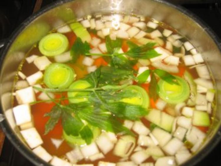 Suppe: Cremige Kartoffelsuppe - einfach - 44 kcal/100g