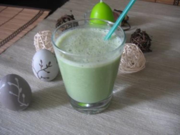 Matcha-Tee-Bananen Milch - Rezept mit Bild - kochbar.de
