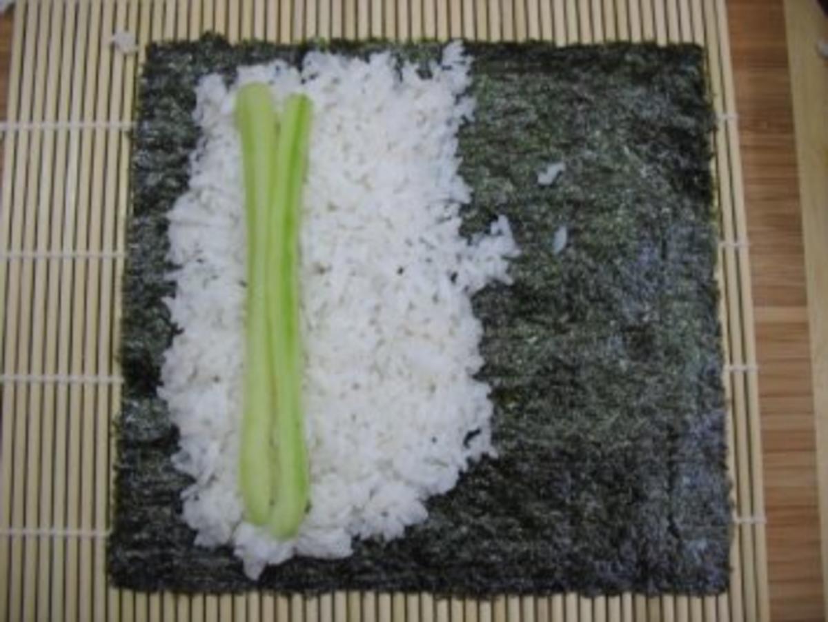 Vegetarisches Sushi - Rezept - Bild Nr. 3