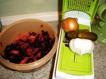 Rote Bete-Sauerkrautsalat - Rezept - Bild Nr. 2