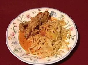 Provenzalisches Huhn mit hausgemachten Spätzle (Veronika Fischer) - Rezept