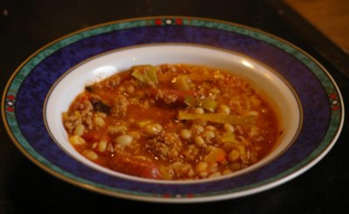 Scharfe Bohnensuppe - Rezept mit Bild - kochbar.de