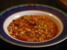 Scharfe Bohnensuppe - Rezept