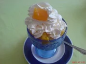 Pfirsicheisbecher - Rezept