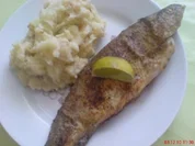 Rezept: Regenbogenforelle mit selbstgemachten Kartoffelstampf Regenbogenforelle mit selbstgemachten Kartoffelstampf - Rezept