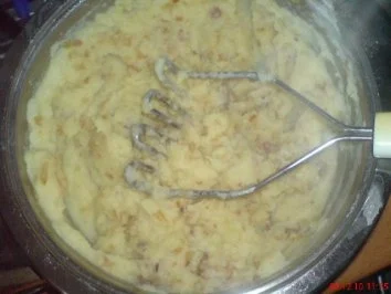 Regenbogenforelle mit selbstgemachten Kartoffelstampf - Rezept - Bild Nr. 3