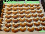 Nuss-Nougat-Kipferln - Rezept