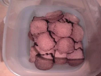 Rezept: Nugat Plätzchen Nugat Plätzchen - Rezept