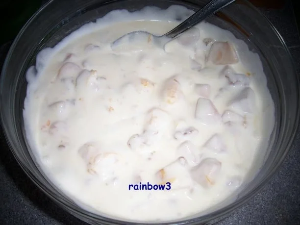 Salat: Weihnachtlicher Obstsalat - Rezept