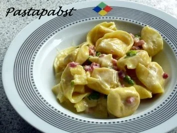 Tortellini à la Carbonara - Rezept