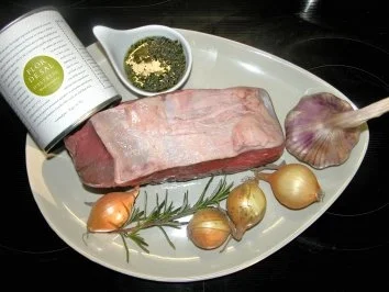Rezept: Roastbeef mit Ofenkartoffel und der anderen Brotbeilage Bild Nr. 2 Roastbeef mit Ofenkartoffel und der anderen Brotbeilage - Rezept - Bild Nr. 2