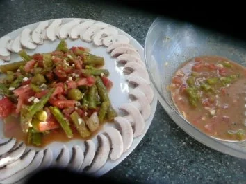 Rezept: VORSPEISE/FLEISCH:Kalbfleischcarpaccio Bild Nr. 4 VORSPEISE/FLEISCH:Kalbfleischcarpaccio - Rezept - Bild Nr. 4