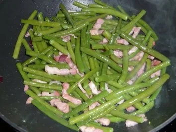 Zander auf Speckbohnen - Rezept - Bild Nr. 4