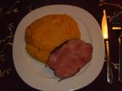 Tellergerichte: Rübenmus mit Kasseler - Rezept