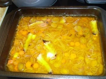 Gebackene Gans auf Wirsinggemüse und Schupfnudeln - Rezept - Bild Nr. 10