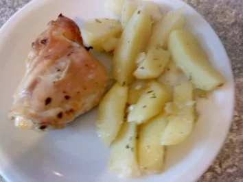 Rezept: Zwergi's Kartoffel - Haehnchen - Pfanne Bild Nr. 7 Zwergi's Kartoffel - Haehnchen - Pfanne - Rezept - Bild Nr. 7