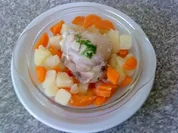 Zwergi's Haehnchenbrust gekoechelt mit frischem Gemuese - Rezept