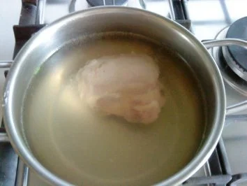 Zwergi's Haehnchenbrust gekoechelt mit frischem Gemuese - Rezept - Bild Nr. 4