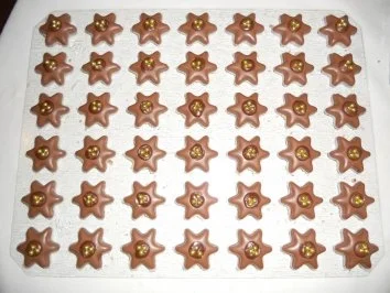 PRALINEN - Schoko-Coco-Sternchen - Rezept