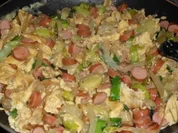 Rezept: Lauchpfanne mit Ei Lauchpfanne mit Ei - Rezept