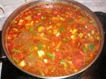 Rezept: Gullaschsuppe Bild Nr. 3 Gullaschsuppe - Rezept - Bild Nr. 3