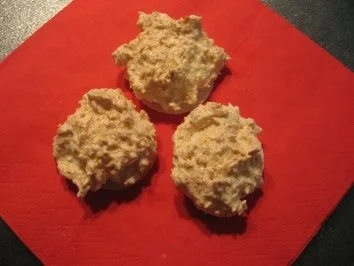 Rezept: Weihnachtsplätzchen -Kokosmakronen- Weihnachtsplätzchen -Kokosmakronen- - Rezept