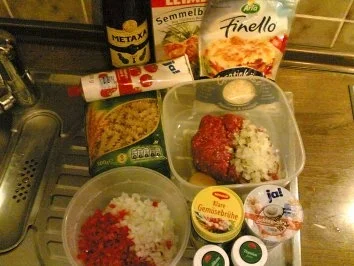 Metaxa-Hackbällchen-Gratin - Rezept - Bild Nr. 2