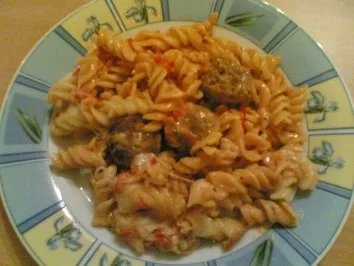 Metaxa-Hackbällchen-Gratin - Rezept - Bild Nr. 6