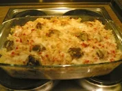 Metaxa-Hackbällchen-Gratin - Rezept