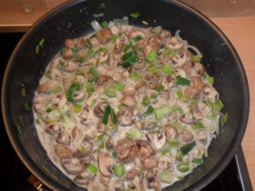 Champignon-Pfanne mit Lauch - Rezept mit Bild - kochbar.de