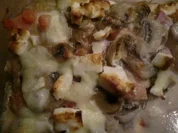 Hähnchenschnitzelauflauf überbacken - Rezept